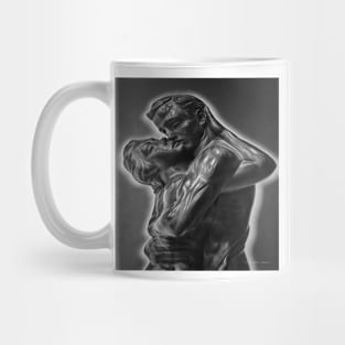 Embrace - Black and White Mug